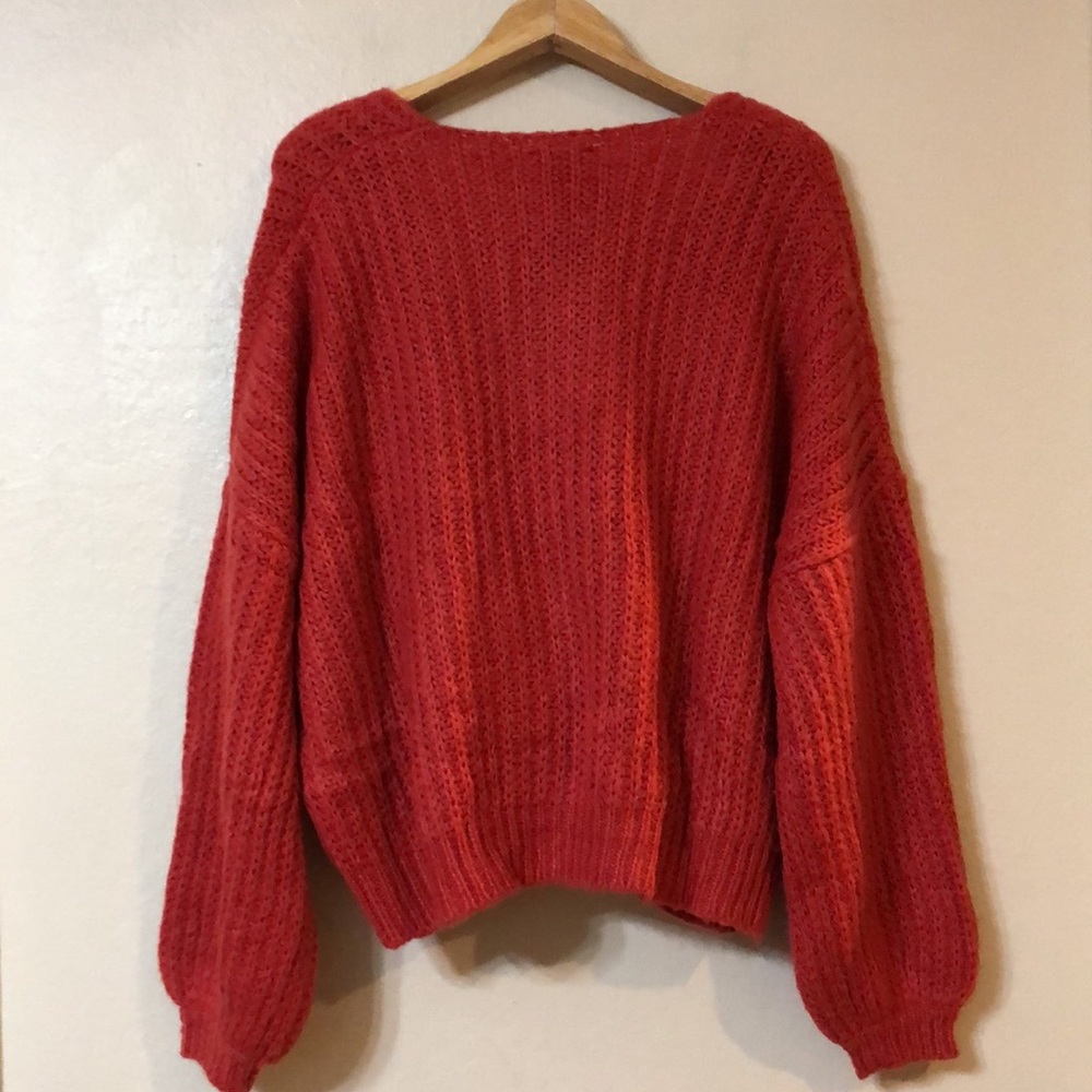 NEW Fashion Nova waiting For You Surplice Sweater - Picture 9 of 9